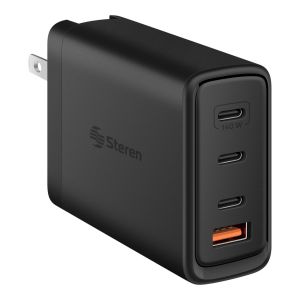Cargador GaN USB C PD 140 W / USB QC 30 W