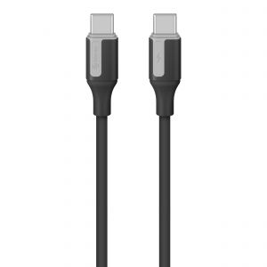 Cable USB C de 1 m 65 W, color negro