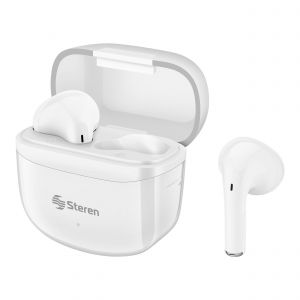 Audífonos Bluetooth* FreePods Crystal Pro TWS touch, color blanco