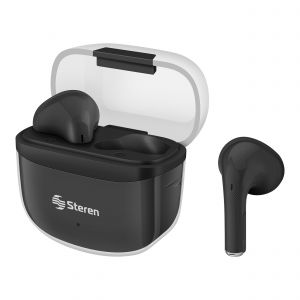 Audífonos Bluetooth* FreePods Crystal Pro TWS touch, color negro