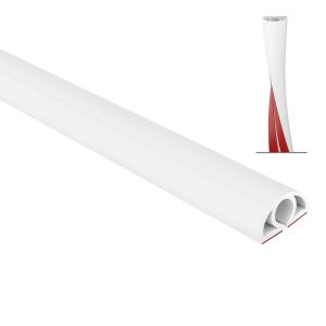 Canaleta flexible de PVC de 3 m