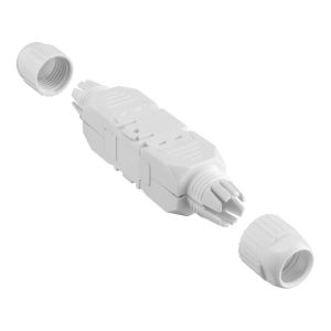Acoplador (cople) CAT 6 de ponchado directo para cable de red UTP y FTP
