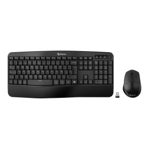 Teclado y mouse Bluetooth* / RF multidispositivo, con batería recargable