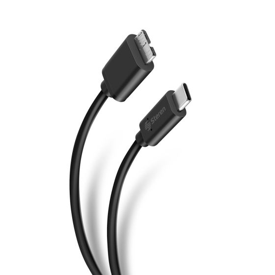 Cable USB C a micro 3.0 de 1 m Steren Tienda en Lín