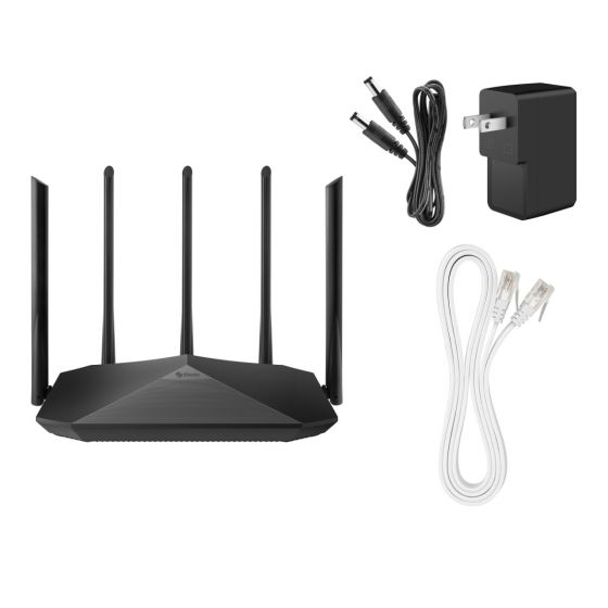 Repetidor Router Wi Fi 6 AX1500 2 4 GHz y 5 GHz hasta 100 m de cobertura
